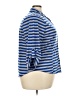 Bongo 100% Polyester Blue Long Sleeve Polo Size 3X - photo 4