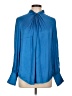 Monsoon 100% Polyester Blue Long Sleeve Blouse Size L - photo 1