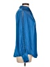 Monsoon 100% Polyester Blue Long Sleeve Blouse Size L - photo 4
