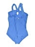 Calvin Klein Solid Blue One Piece Swimsuit Size S (estimated) - photo 2