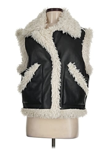 Topshop Faux Fur Vest (view 1)