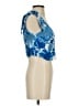 Zara Blue Sleeveless Blouse Size S - photo 4