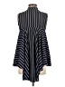 Kim & Cami Stripes Black Sleeveless Blouse Size S - photo 2