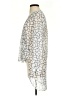 Bariano Silver Long Sleeve Blouse Size XS - photo 5