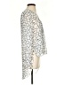 Bariano Silver Long Sleeve Blouse Size XS - photo 4