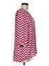 Tiana B. 100% Polyester Chevron-herringbone Red 3/4 Sleeve Blouse Size M - photo 4