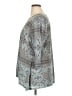 Ruby Rd. 100% Polyester Gray 3/4 Sleeve Blouse Size 1X - photo 5