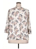 Papermoon Ivory 3/4 Sleeve Blouse Size 1X - photo 2