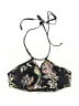 Freya Floral Black Swimsuit Top Size L - photo 1