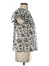 Max Studio Silver Short Sleeve Blouse Size S - photo 4