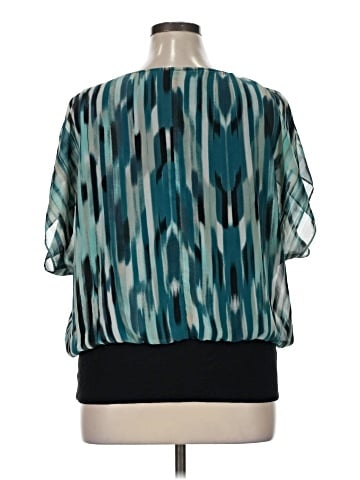 AB Studio Short Sleeve Blouse (view 2)