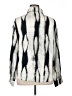 Shein 100% Polyester Animal Print Silver Long Sleeve Blouse Size XL - photo 2