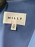 Milly Solid Blue Casual Dress Size 2 - photo 7