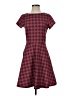Carmar Argyle Red Casual Dress Size S - photo 1