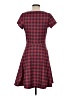 Carmar Argyle Red Casual Dress Size S - photo 2