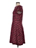 Carmar Argyle Red Casual Dress Size S - photo 5