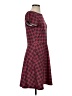Carmar Argyle Red Casual Dress Size S - photo 4