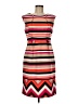 SOHO Apparel Ltd Stripes Red Casual Dress Size 8 - photo 1