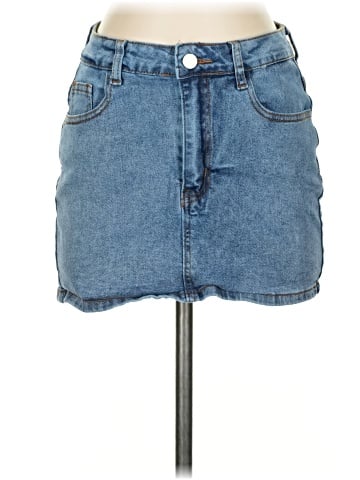 Shein Denim Skirt (view 1)