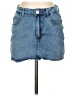 Shein Blue Denim Skirt Size 4 - photo 1