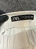 Zara Solid Ivory Casual Pants Size M - photo 7