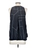 Theory 100% Silk Black Sleeveless Silk Top Size S - photo 2