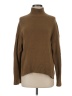 Everlane 100% Cotton Solid Brown Turtleneck Sweater Size XS - photo 1