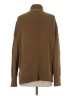 Everlane 100% Cotton Solid Brown Turtleneck Sweater Size XS - photo 2