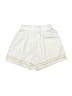 Unbranded Stripes Ivory Athletic Shorts Size S - photo 2