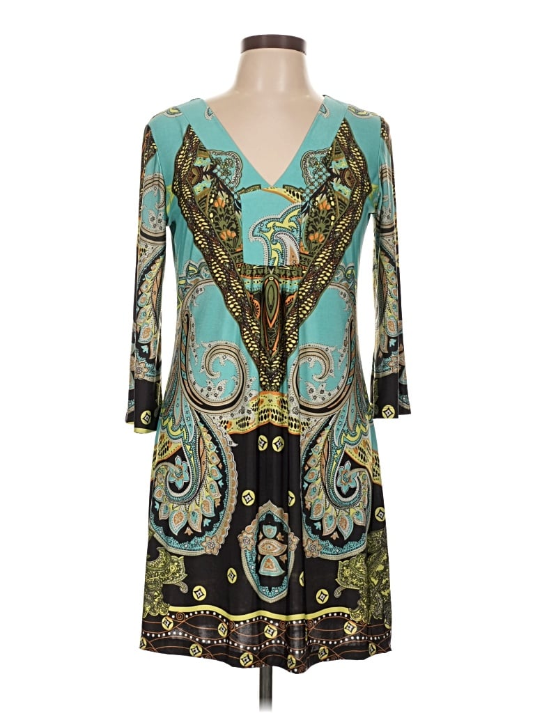 Pre-owned Adore Casual Dress In Teal