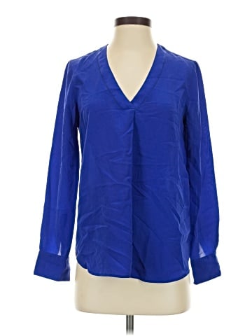 J.Crew Long Sleeve Silk Top (view 1)