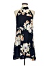 Shein 100% Polyester Floral Blue Casual Dress Size M - photo 1
