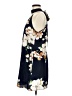 Shein 100% Polyester Floral Blue Casual Dress Size M - photo 5
