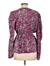 Shein 100% Polyester Pink Long Sleeve Blouse Size 12 - photo 2