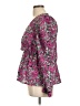 Shein 100% Polyester Pink Long Sleeve Blouse Size 12 - photo 5