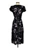 Express 100% Rayon Floral Black Cocktail Dress Size S - photo 2