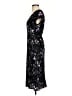 Express 100% Rayon Floral Black Cocktail Dress Size S - photo 5