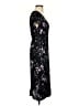 Express 100% Rayon Floral Black Cocktail Dress Size S - photo 4
