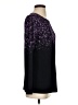 Susan Graver Purple Long Sleeve Top Size XXS - photo 4