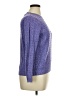 Kim Rogers 100% Cotton Tweed Purple Pullover Sweater Size XL - photo 4