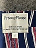Privacy Please 100% Rayon Stripes Blue Casual Skirt Size S - photo 4