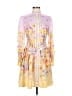 Dalia Macphee Yellow Casual Dress Size M - photo 1