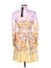 Dalia Macphee Yellow Casual Dress Size M - photo 2