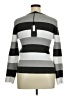 Greige Stripes Gray Pullover Sweater Size XL - photo 2