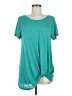 Bobeau Teal Short Sleeve Top Size M - photo 1