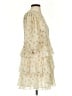 Ganni 100% Polyester Ivory Casual Dress Size EU 34 / US 4 - photo 4