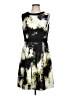 Nine West Graphic Green Cocktail Dress Size 10 - photo 1