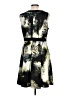 Nine West Graphic Green Cocktail Dress Size 10 - photo 2