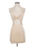 PrettyLittleThing Tan Cocktail Dress Size 2 - photo 1
