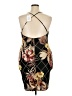 Assorted Brands Tropical Black Cocktail Dress Size 2X - photo 2